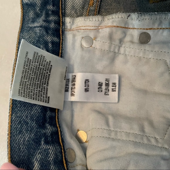 90s jeans denim Loose Fit in Fall Out Agolde - Picture 13 of 16